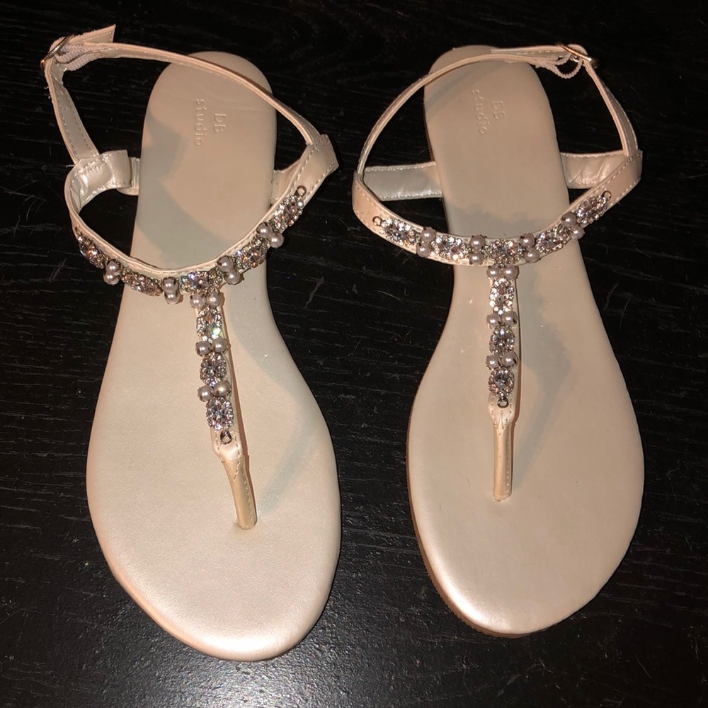 Bridal sandals brand new!